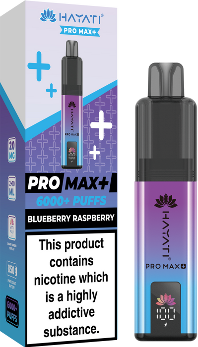 Hayati Pro Max + 6000 Puff Pod Kit