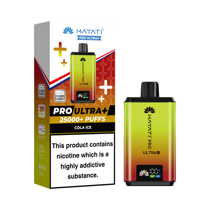 Hayati Pro Ultra Plus 25k Bar Twist Pod Kit