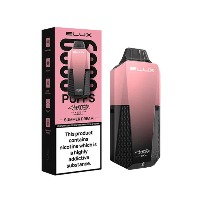 Elux Cyberover 6k Prefilled Vape Kit