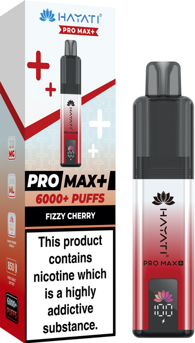 Hayati Pro Max + 6000 Puff Pod Kit