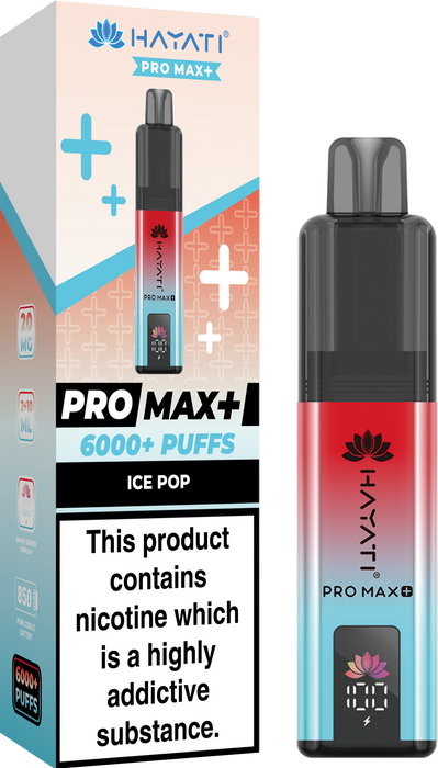 Hayati Pro Max + 6000 Puff Pod Kit