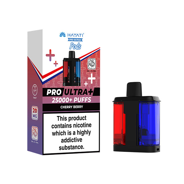 Hayati Pro Ultra Plus 25K Bar Twist Replacement Pod