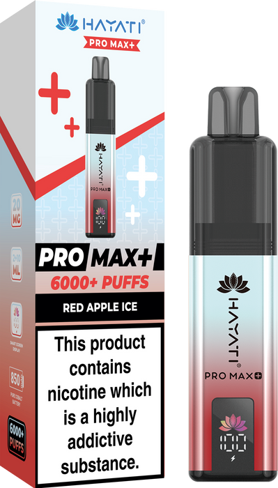 Hayati Pro Max + 6000 Puff Pod Kit
