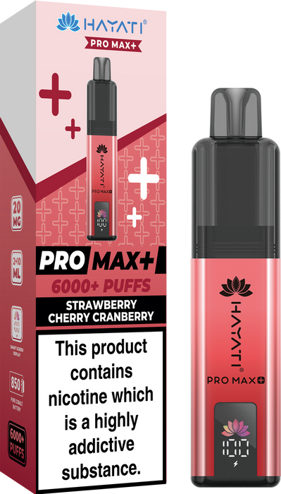 Hayati Pro Max + 6000 Puff Pod Kit