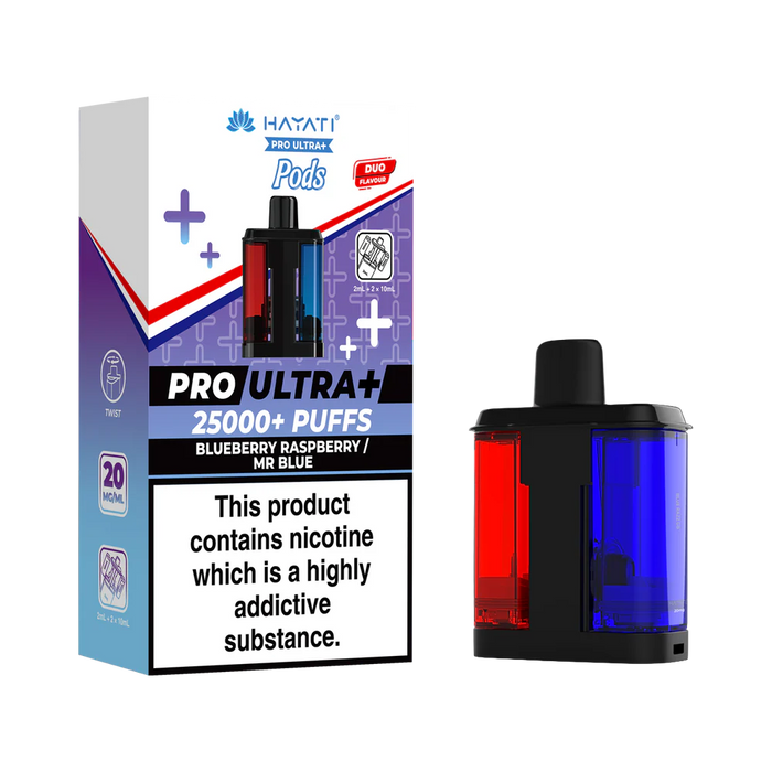 Hayati Pro Ultra Plus 25K Bar Twist Replacement Pod